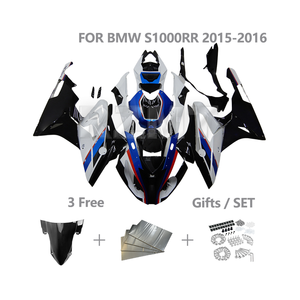 Kit de carénage de moto pour BMW S1000RR HP4 2015-2016 S1000 RR B1015-1001b, accessoires complets en plastique ABS injecté RZMT - Product Image 1