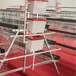 Cage à poules de type 96, adaptée à la ponte automatique, élevage intelligent, adapté aux grandes exploitations agricoles, pas besoin de défécation - Product Image 2