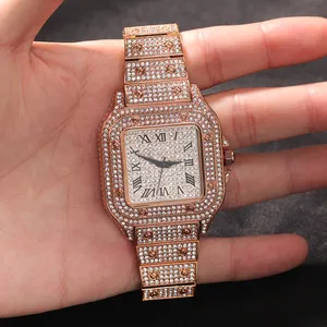 2021 Hip Hop Horloges Iced Out Heren Horloges In Wristwacthese Luxe Horloge Voor Vrouwen Mannen