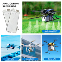 Batterie semi-solide CALH 3.7V 21.5Ah, cellule 21500mAh, haute densité énergétique, décharge élevée 10C, pour drone UAV