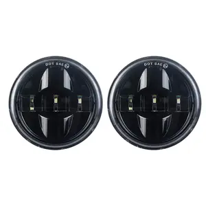 2Pcs 오토바이 보조 램프 27W 1450LM 를 위한 4.5 인치 오토바이 LED 안개등 모는 빛