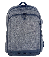 Sac à dos de randonnée unisexe, tendance, multi-couches, avec chargeur solaire intégré, pour ordinateur portable, 20-36L, USB, dos ergonomique