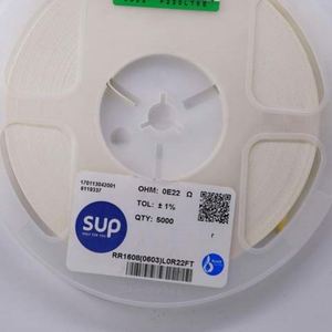 Factory Direct RR1608 0603L0R22FT 0603 1608 Resistors SMD Low Resistance Resistors 0.22ohm 1% 1/10W Thick Film Resistor - Product Image 1