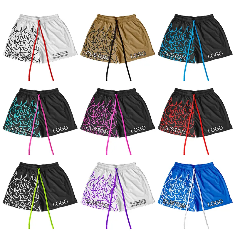 Short d'été de haute qualité avec design personnalisé pour homme Short en maille pour le sport par sublimation Short en maille personnalisé Short de basket-ball pour homme