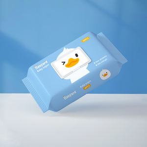 Toallitas bebe muestra gratis desechable 99.9% agua toallitas húmedas toallitas gruesas para bebés - Product Image 3