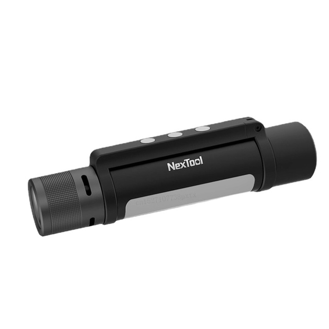 NEW Nextool 6-in-1 1000lm Dual-light Zoomable Alarm Flashlight USB-C Rechargeable Mobile Power Bank Camping Flashlight