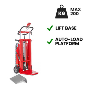 Zonzini bạn bè nâng điện cầu thang leo núi Máy Photocopy Giao thông vận tải tiêu chuẩn AGM pin 200 kg Công suất xử lý vật liệu thiết bị - Product Image 6