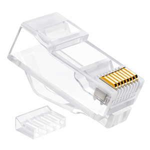 CNCOB Cat 6 Belden + Rj45 + Connector UTP Modular Phích Cắm 4 Cặp 5e Shielded Cat5e Sftp 24awg Cáp Cat7 Nối - Product Image 1