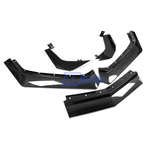 Alerón Delantero de Fibra de Carbono Seca Estilo DRIFTON Z06 C8 Stingray con Aletas Laterales para Chevrolet Corvette Z51 2020-2026 - Product Image 5