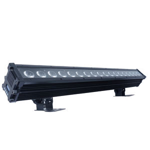 Arandela de pared de barra para exteriores, 18 Uds., luz Led Dmx512 Rgbw 4 en 1, tira de luz Led para boda, evento, <span class=keywords><strong>Concierto</strong></span> - Product Image 1