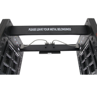 Cadre de porte pliant portable, scanner de carrosserie, arc, détecteur de métaux