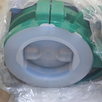 Válvula de Mariposa Neumática DN80 de Alta Calidad, Revestida con PFA, Recubierta con Epoxi, con Caja de Interruptor de Límite a Prueba de Explosiones ITS300