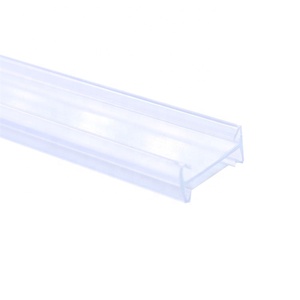 Produttore professionale 5mm trasparente paralume in plastica copri 150mm di paralume lastico per striscia Led - Product Image 2