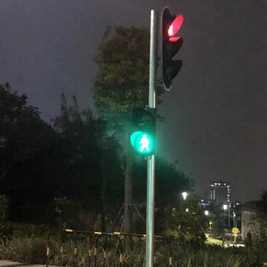 Feu de signalisation piéton dynamique Chuang An Yue Cs-Rx300-2D 15W 220V pour la sécurité des passages à nivellement et des allées - Product Image 3