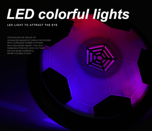 Gioco Sportivo Indoor: <span class=keywords><strong>Pallone</strong></span> <span class=keywords><strong>da</strong></span> <span class=keywords><strong>Calcio</strong></span> Fluttuante Elettrico Ricaricabile per Bambini con Luce LED - Product Image 5