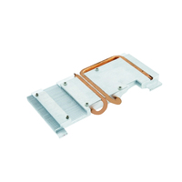 Dissipateur thermique à haute efficacité en cuivre et aluminium, ailettes en aluminium haute densité, solution de refroidissement pour appareils électroniques haute puissance