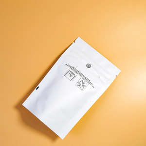 Vente en gros, expédition rapide, sachet refermable CR Mylar résistant aux enfants, surface mate blanche et noire, impression personnalisée, odeur d'huile d'olive - Product Image 2