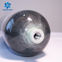 Bouteille de plongée PCP en fibre de carbone 2L 3L 4.7L 6.8L 9L 12L 15L 18L 2.5L 300 bars à vendre