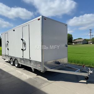 Remorque sanitaire mobile de luxe à 2 cabines, avec toilettes à monnayeur, salle de bain VIP et douche, pour immeubles d'appartements et bureaux - Product Image 6