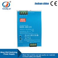 Alimentation à découpage Meanwell NDR-480-24 480W 20A Rail Din 24V pour système de contrôle industriel