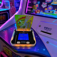 Terminal Pembaca Kartu All-in-One untuk Mesin Pembayaran di Taman Hiburan/Arcade dengan Penerima Koin Kode QR dan Pembaca Kartu RFID