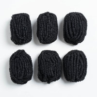 Extensions de cheveux synthétiques pré-bouclées, aspect naturel, pour tresses au crochet, style Gypsy Locs Brown Goddess Wavy Faux Locs et Dreadlocks