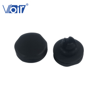 Voir e-PTFE Snap-in Rond Noir Plastique IP67 IP69K Étanche Pressing Air Vent Plug Balance Pressure Valves