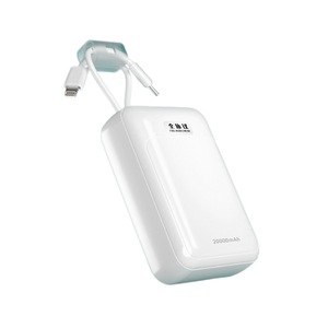 พาวเวอร์แบงค์แบบเต็มกำลัง 20000mAh 120W ชาร์จเร็ว พร้อมสายคู่ สำหรับ VIVO OnePlus IQ OPPO Realme Huawei - Product Image 5