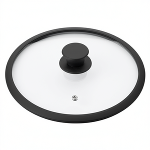 ฝาแก้วขอบซิลิโคนพร้อมช่องระบายไอน้ำ 20 ซม. สำหรับหม้อนึ่ง - Product Image 2