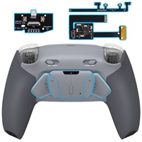 Kit de Remappage EXtremeRate RISE4 Plus Max pour Manette PS5, Kit de Modification de Boutons Arrière Personnalisés