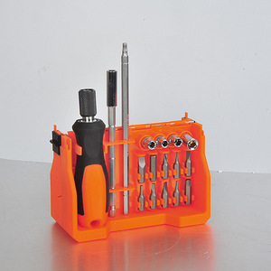 Lixin <b>Screwdriver</b> <b>Set</b> 32Pc Interchangeable <b>Bits</b> Chrome Finish Home Use - Product Image 1