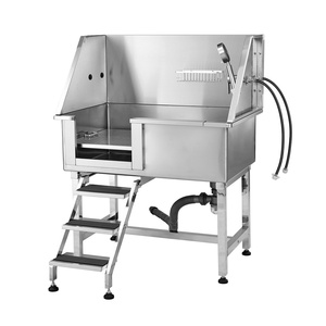 Nuovo Modello di Piscina <span class=keywords><strong>per</strong></span> Cani in Acciaio Inox con Pannello Rinforzato e Forte Capacità di Carico <span class=keywords><strong>per</strong></span> Cani Piccoli e Grandi, Negozio di Articoli <span class=keywords><strong>per</strong></span> Animali - Product Image 2