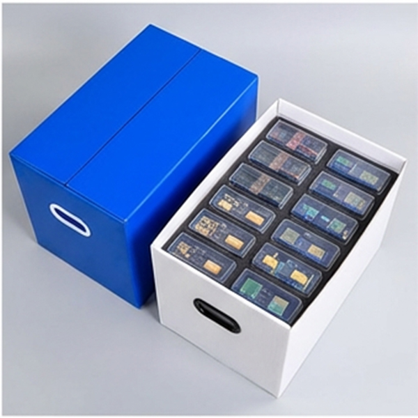 Wholesale Eco-Friendly PP Corrugated Boxes-Heavy-Duty Waterproof Portable Foldable Flat Packaging For Business & Shopping