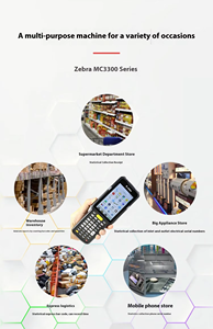 원래 얼룩말 MC333U 안드로이드 데이터 수집기 PDA 휴대용 터미널 통합 UHF <span class=keywords><strong>RFID</strong></span> 리더 재고 있음 - Product Image 6