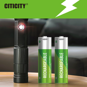 CITICITY C18650 USB Rechargeable 18650 LiNiMnCoO2 <b>Batteries</b> (2-Pack) 7400mWh <b>3.7V</b> 1200+ Charge Cycles 0-40 for Toys - Product Image 5