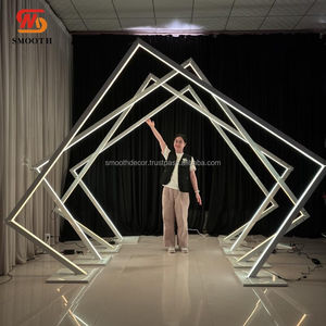 Toile de fond lisse pour photobooth, éclairage LED, support d'éclairage pour photomaton instantané - Product Image 5