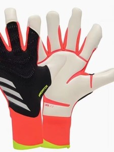 Nuevos Guantes de Portero Profesionales de Cuero de Alta Competición Látex Natural Media Caña Dedo Inverso Resistentes al Desgaste y Transpirables - Product Image 6