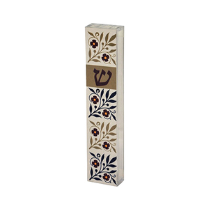 Acrylique Lucite Mezuzah Case Design Étanche Porte Suspendue <span class=keywords><strong>Mezuza</strong></span> pour La Maison Bénédiction Judaica Cadeaux - Product Image 3