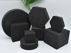Décoration pour produits 8 en 1 Cube géométrique Table de séance <span class=keywords><strong>photo</strong></span> colorée 8pcs EVA Foam Props Backgrounds Backdrop Photography Props - Product Image 6