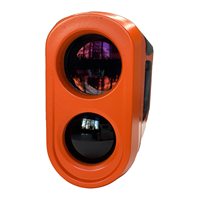 Télémètre laser portable innovant de haute précision 0,3 m 905 nm avec écran OLED latéral et écran LCD interne pour le golf et la chasse