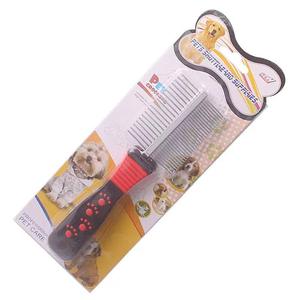 KingHon Stainless Wide <b>Tooth</b> Metal Dog Combs for Grooming Shedding Dematting for Long and Short Hair Deshedding <b>Tools</b> Hair Brush - Product Image 4