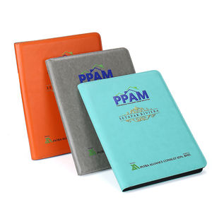 Custom di alta qualità portatile in pelle Pu <span class=keywords><strong>A4</strong></span> Portfolio Hotel servizio auto case immobiliari cartella regalo con cerniera chiave Organizer - Product Image 4