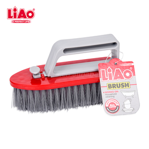 <span class=keywords><strong>Brosse</strong></span> à récurer robuste LIAO 2 en 1 avec petite <span class=keywords><strong>brosse</strong></span> intégrée pour carrelage ou coulis - Product Image 6