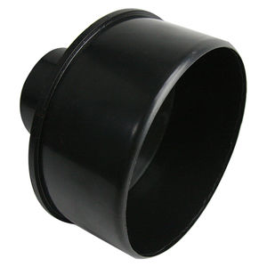 Conector de manguera de polvo de plástico Abs, negro, personalizado, para carpintería - Product Image 6