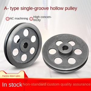 Nylon V-belt Wheel Chain <strong>Pulley</strong> <strong>Block</strong> for Crane Mine Machinery Tower Port - Product Image 2