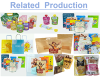 Sachet d'emballage pour chips de plantain, sachet en plastique pour chips de pommes de terre, pochette laminée pour chips de pommes de terre