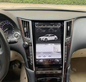 13.6'' Qualcomm Android 12 Car for Stereo <strong>with</strong> Built-in GPS &amp; <strong>CD</strong> <strong>Player</strong> for Infiniti Q50/Q50L 2015-2019 Dashboard Mount - Product Image 5