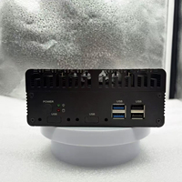 Mini PC industriel Intel I5 1235U avec ventilateur DC12V 4*USB3.0 1*M.2 2280 DDR4 3200 MHZ 1*VGA+2*RS232COM+1*Intel I226-V LAN+1*