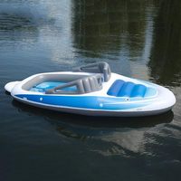 Personnalisé Énorme 6 Personnes Gonflable Bay Breeze Bateau Île Flottante PVC Rivière Radeau Gonflable Hermétique Bateau de Fête