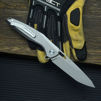 Bochen F95N Pierre Lavé Couteau Pliant G10 Poignée Chasse En Plein Air Couteau Pliant Camping EDC D2 Lame Couteau Tactique En Gros